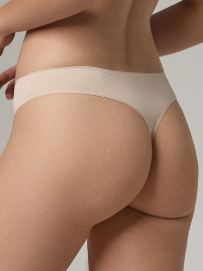 Almond organic cotton string by Comazo