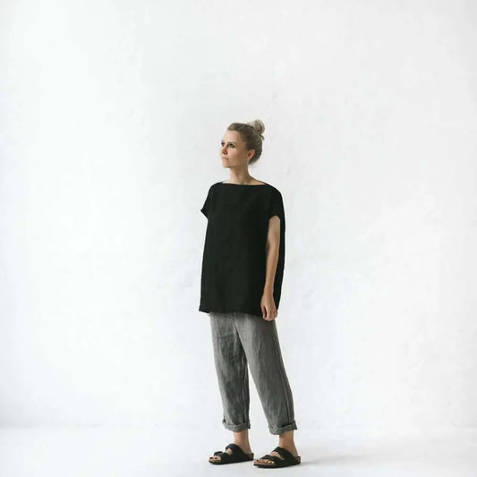Baltic Linen Top by Seaside Tones Seaside Tones