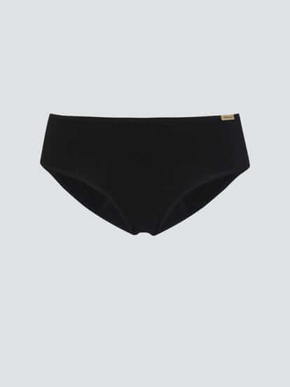 Black Organic Cotton Period Panty by Comazo