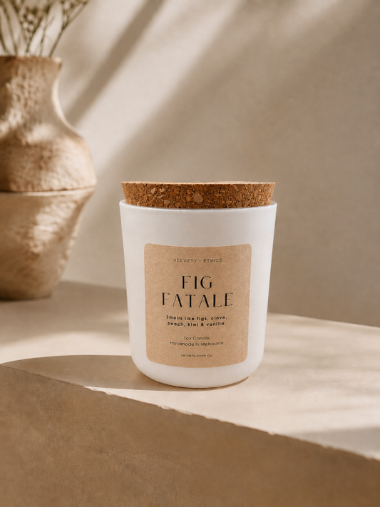 Fig Fatale Vegan Soy Candle