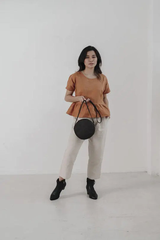 Sevigne - Piñatex Crossbody Vegan Bag Velvet Heartbeat