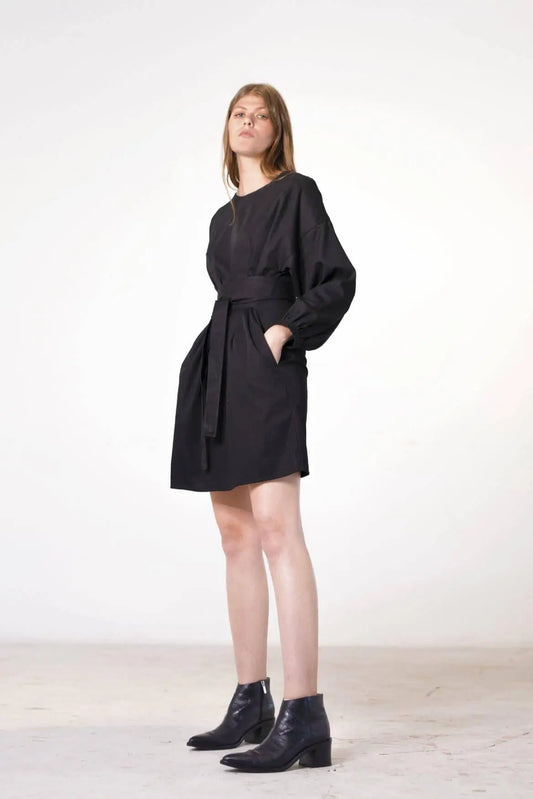 Black Organic Dress Variance REcreate