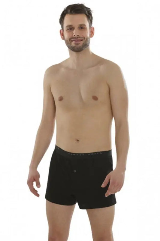 Black Organic cotton Fair trade boxer by Comazo Comazo