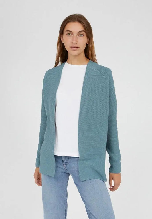 Cardigan made of Organic Cotton Soft Moss Maashaa by Armedangels Armedangels