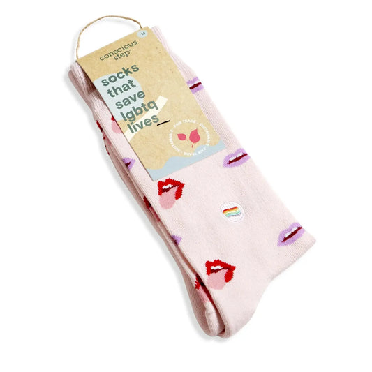 Conscious Step Organic Cotton Socks - that save lgbtq lives Conscious Step