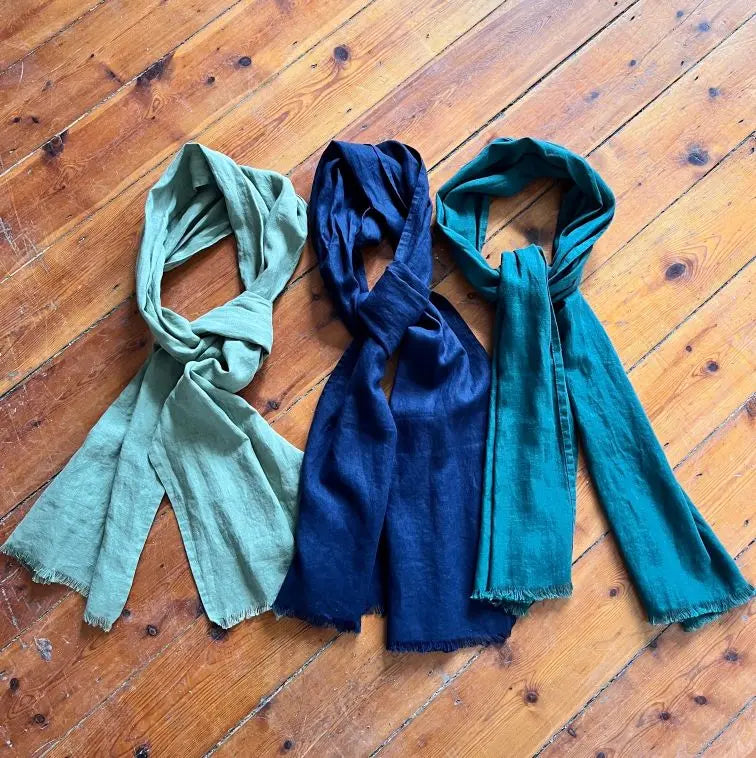Linen Scarf by Odalux Odalux