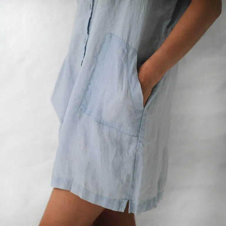 Linen tunic blue by Seaside Tones Seaside Tones