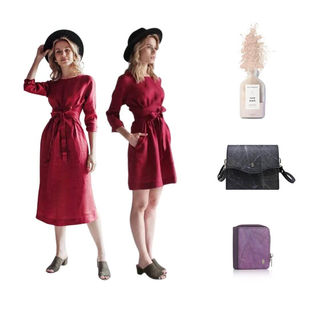 Sustainable Chic Look Velvety