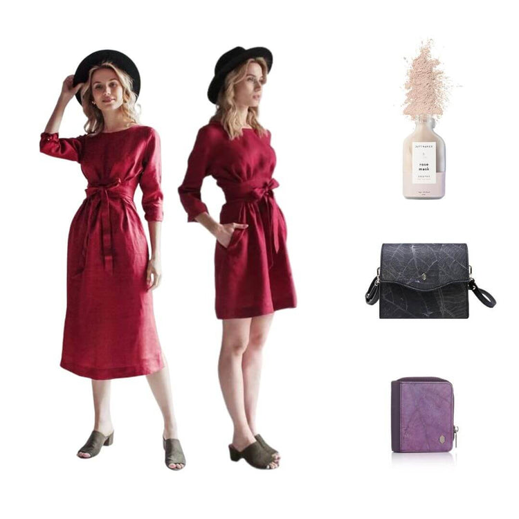 Sustainable Chic Look Velvety