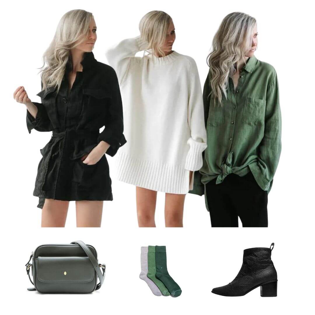 Sustainable Green Look Velvety