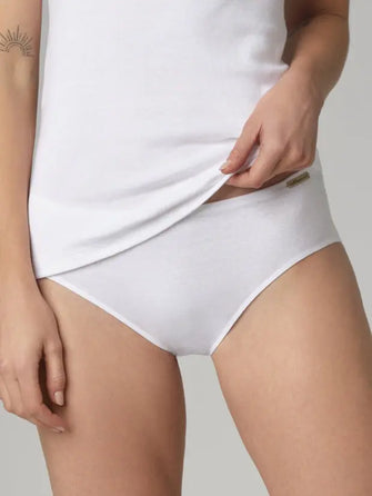 100% White Organic Cotton Panty by Comazo Comazo
