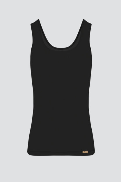 White & Black organic and fair-trade top by Comazo