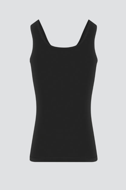 White & Black organic and fair-trade top by Comazo