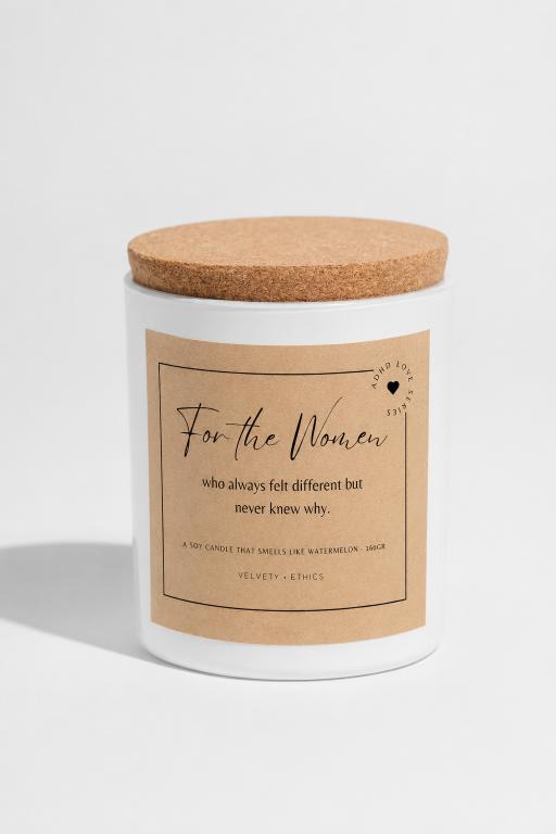 ADHD Series Soy Candle - Watermelon Scent