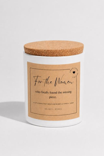ADHD Series Soy Candle - Berries and Vanilla Scent