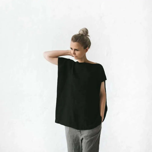 Baltic Linen Top by Seaside Tones Seaside Tones