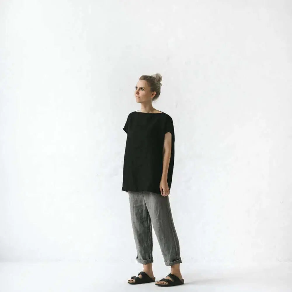 Baltic Linen Top by Seaside Tones Seaside Tones