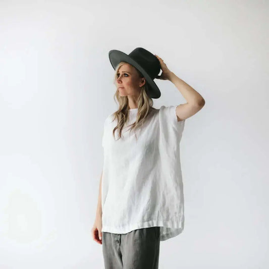 Baltic Linen Top by Seaside Tones Seaside Tones