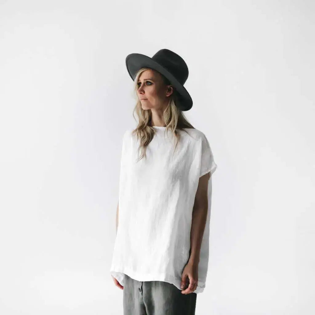 Baltic Linen Top by Seaside Tones Seaside Tones