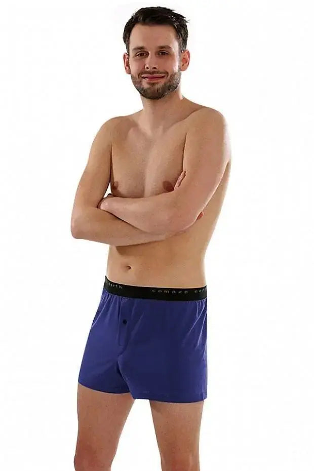 Black Organic cotton Fair trade boxer by Comazo Comazo