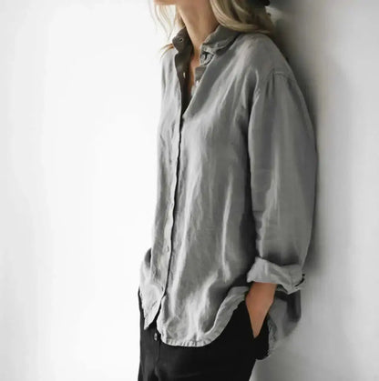 Black linen shirt by Seaside Tones Seaside Tones