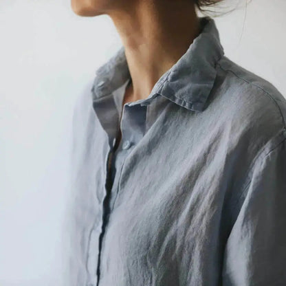 Classic linen shirt by Seaside Tones Seaside Tones