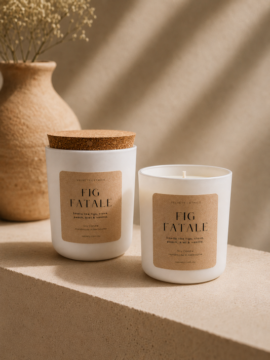Fig Fatale Vegan Soy Candle