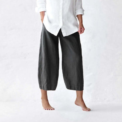 Linen grey pants Uma by Seaside Tones Seaside Tones