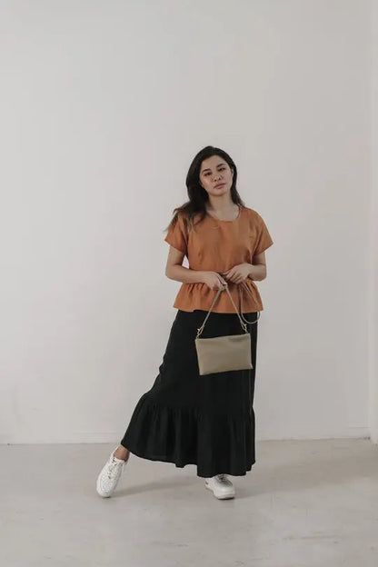 Paz - Cactus Leather Crossbody Vegan Bag Velvet Heartbeat