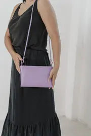 Paz - Cactus Leather Crossbody Vegan Bag Velvet Heartbeat