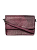 Purple Clutch Made Of Leaves by Karuna Dawn Karuna Dawn