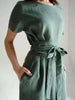 *SPECIAL SALE* Belted Linen Dresses By Nich Nich