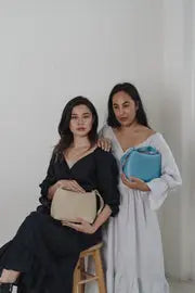 Sofía - Corn Leather Vegan Bag Velvet Heartbeat