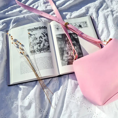 Sofía - Corn Leather Vegan Bag Velvet Heartbeat