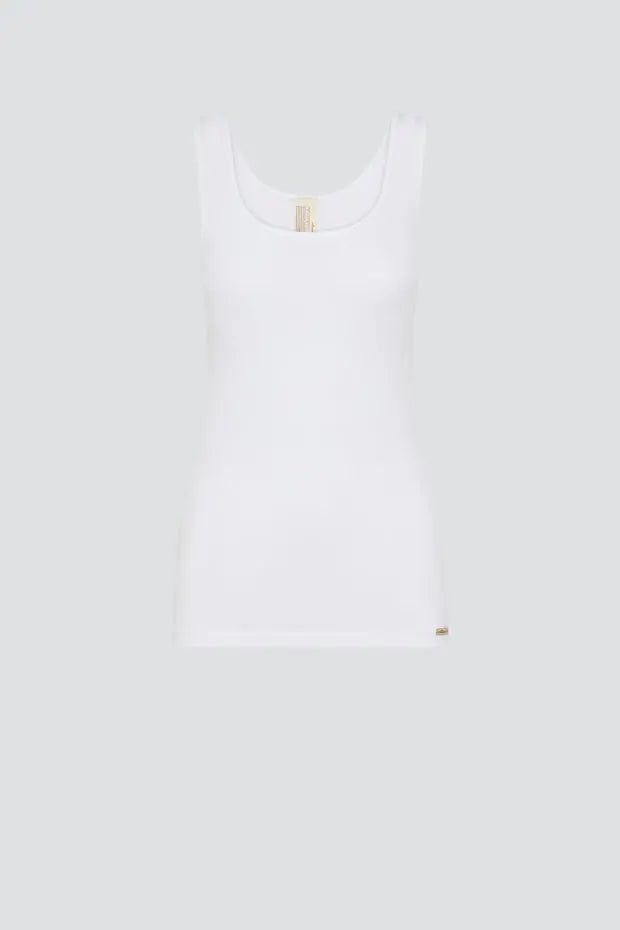 White & Black organic and fair-trade top by Comazo Comazo