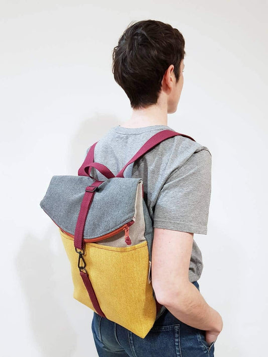 Vegan Upcycled Backpacks by Numon In Various Colours