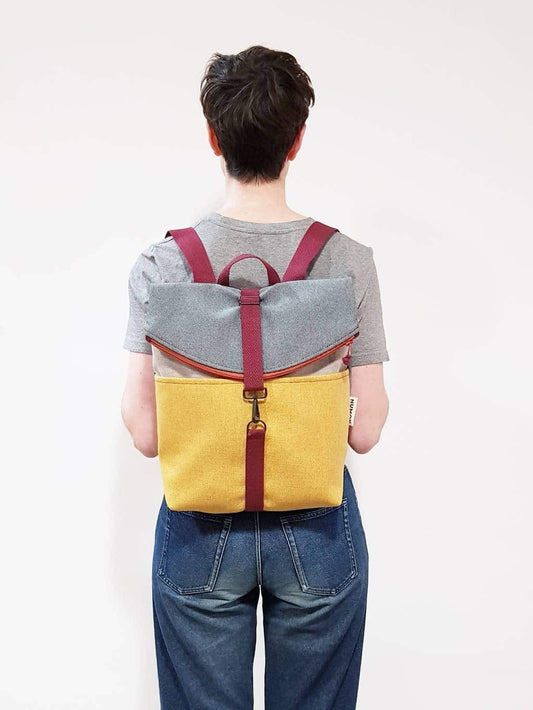 Vegan Upcycled Backpacks by Numon In Various Colours