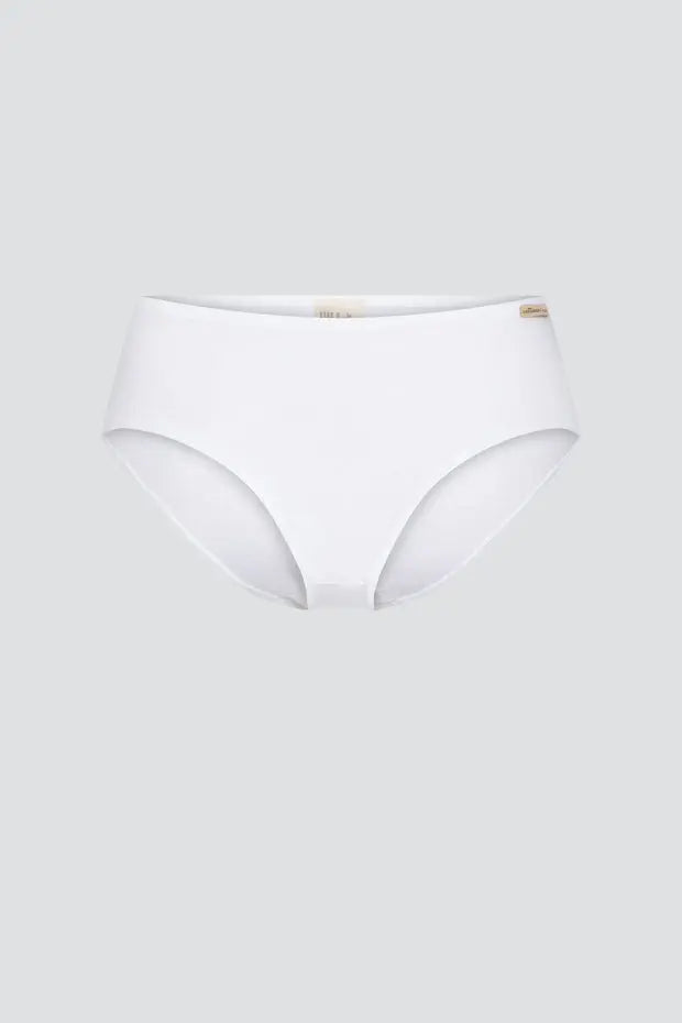 100% White Organic Cotton Panty High Waist by Comazo Comazo