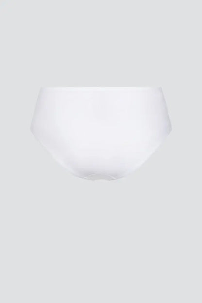 100% White Organic Cotton Panty High Waist by Comazo Comazo