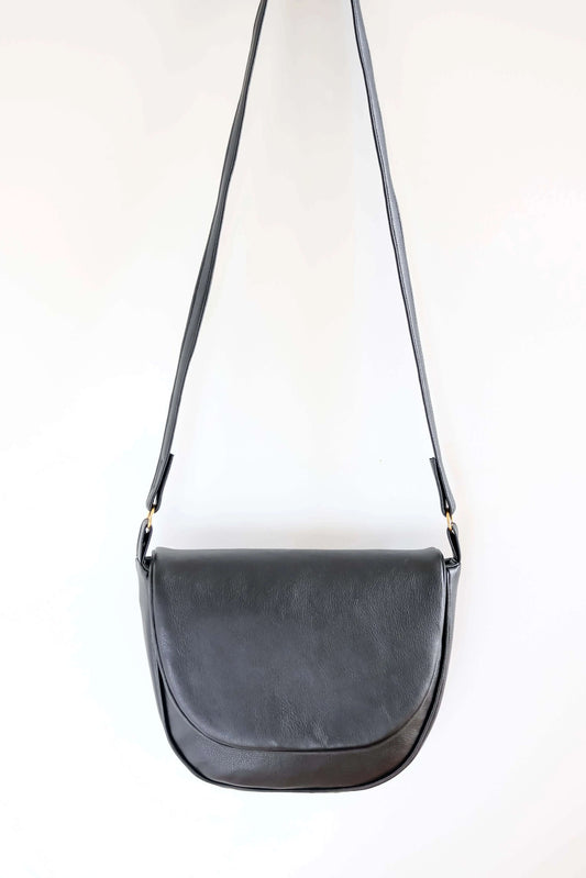 Alia - Cactus Leather Saddle Vegan Bag Velvet Heartbeat