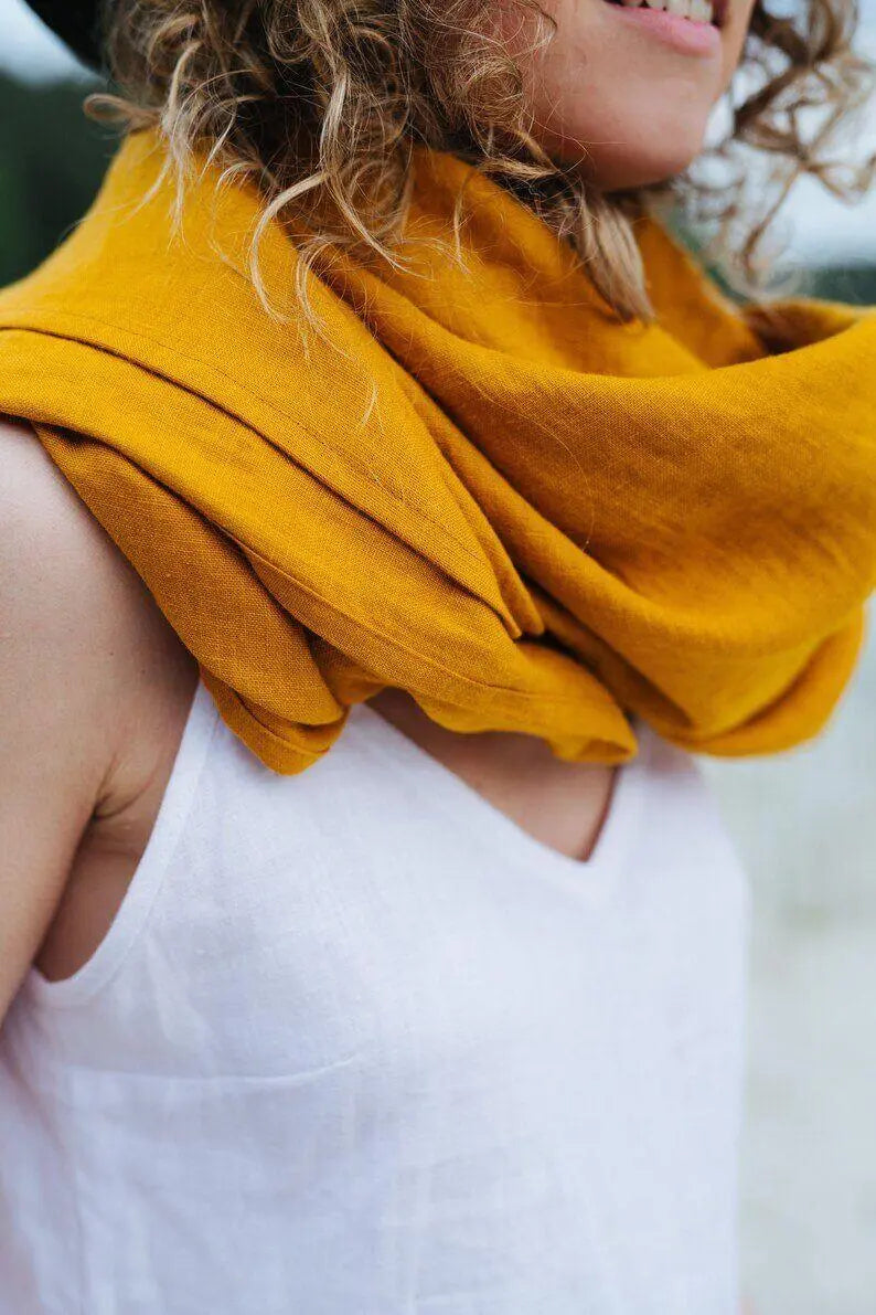 Amsterdam Linen Scarf Mantaikotai