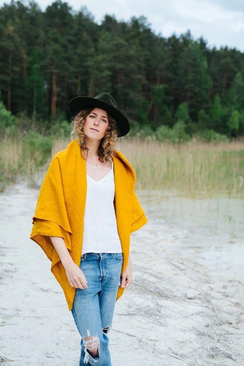 Amsterdam Linen Scarf Mantaikotai