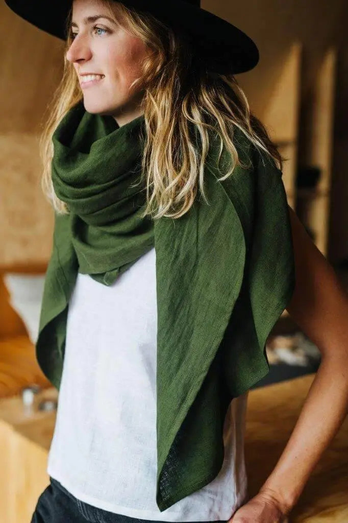 Amsterdam Linen Scarf Mantaikotai
