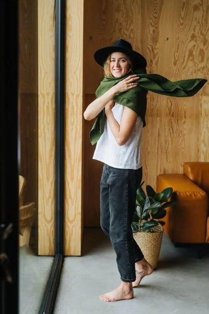 Amsterdam Linen Scarf Mantaikotai