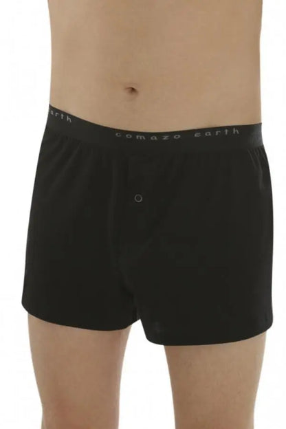 Black Organic cotton Fair trade boxer by Comazo Comazo