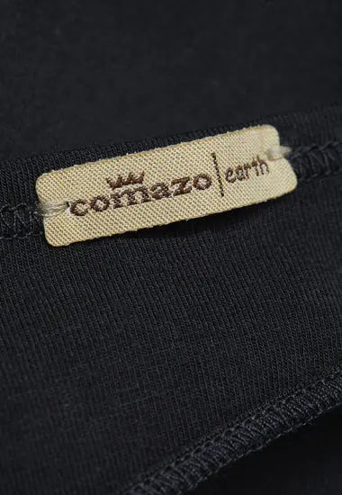 Black organic cotton string by Comazo Comazo