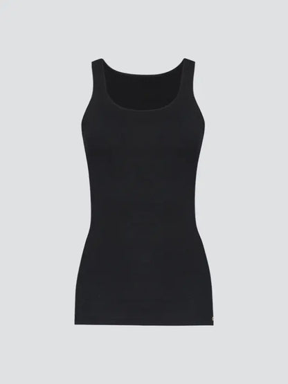 Black organic fair-trade top by Comazo Comazo