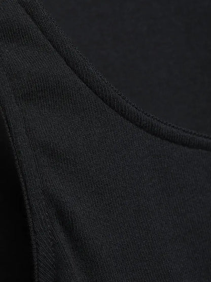 Black organic fair-trade top by Comazo Comazo