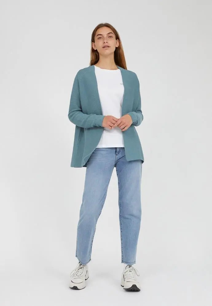 Cardigan made of Organic Cotton Soft Moss Maashaa by Armedangels Armedangels