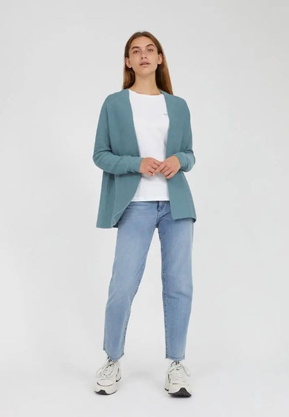 Cardigan made of Organic Cotton Soft Moss Maashaa by Armedangels Armedangels